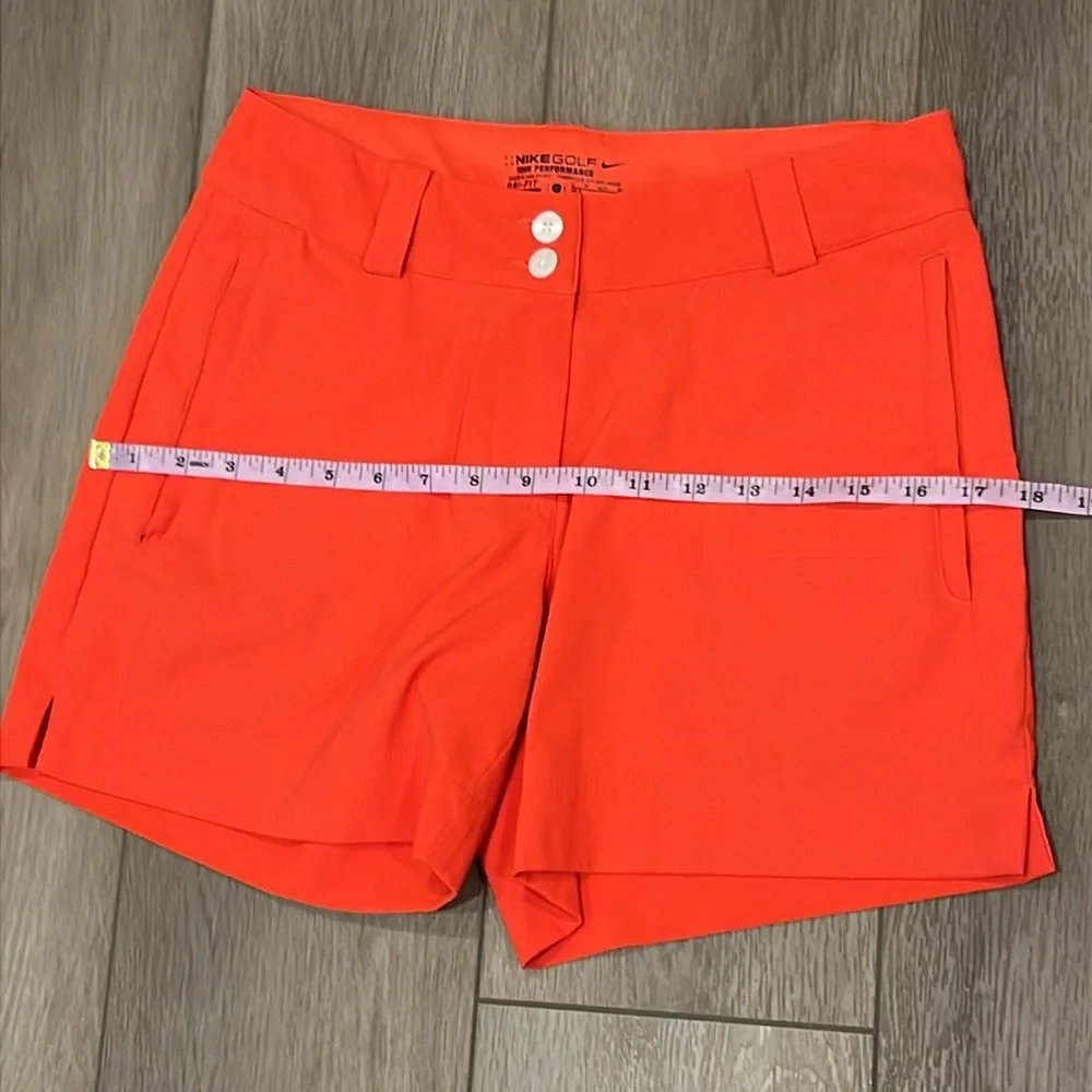 Nike Golf Tour Performance Red Athletic Shorts Size 2 - Picture 8 of 13